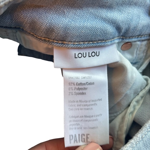 New Paige ‘Lou Lou’ High-Waisted Bootcut Jeans – Size 25 - Picture 8 of 10